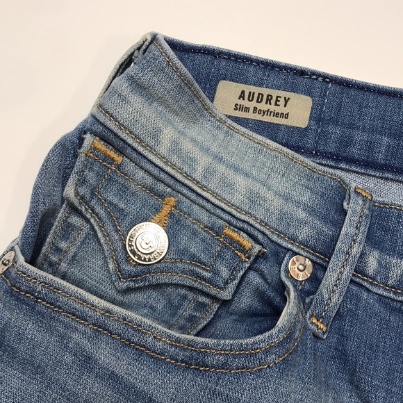 🍄True Religion Audrey Slim Boyfriend Jeans - Picture 4 of 12